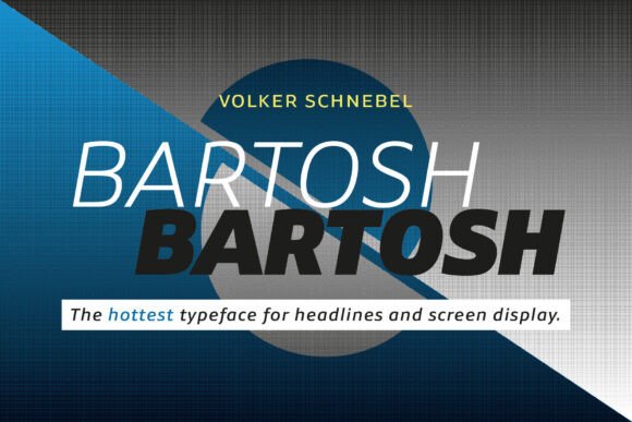 Bartosh Display Font for Scroll-Stopping Brand Visuals