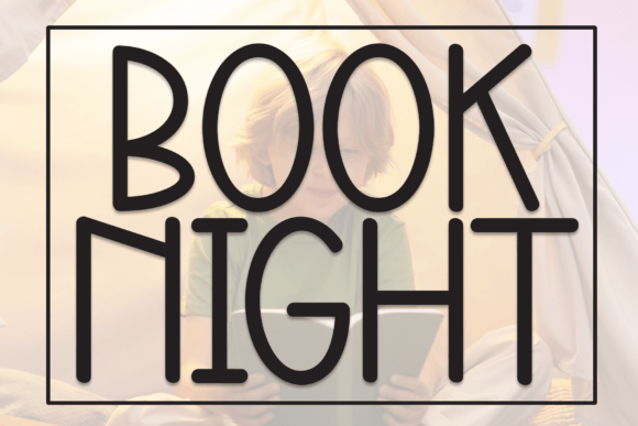 Book Night: A Handwritten Display Font for Editorial Design