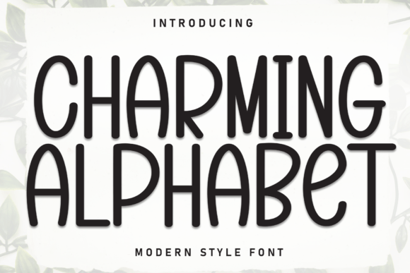 Charming Alpabet: The Playful Display Font for Small Business Branding