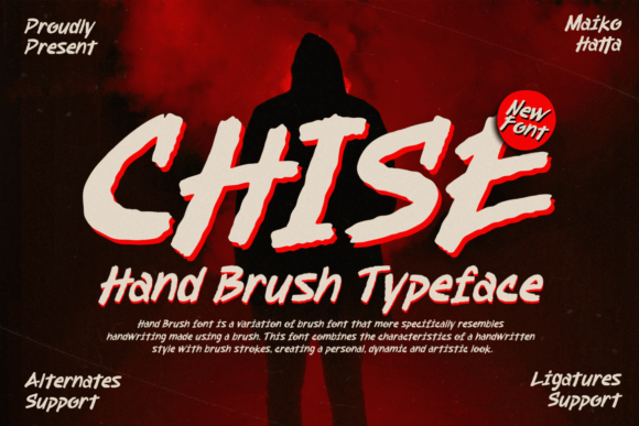 Chise: The Hand Brush Typeface for Modern Makers