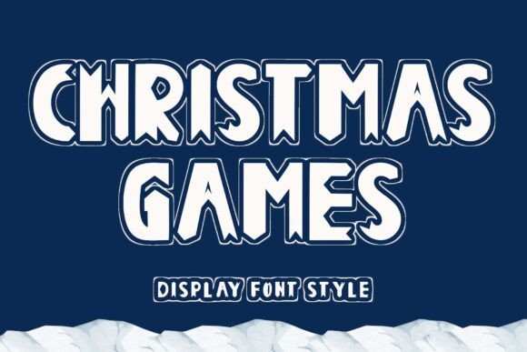 Christmas Games: A Unique Display Font for Modern Web Design