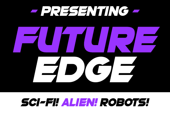 Future Edge: A Modern Display Font for High-Tech Web Design