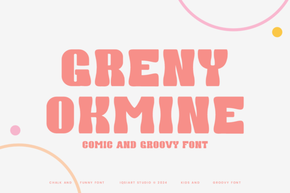 Greny Okmine: The Playful Display Font for Handmade Creators
