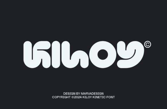 Kiloy: The Bold Techno Font for Modern Brand Identity