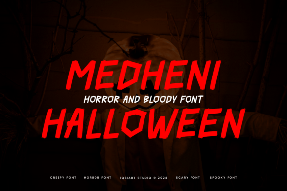 Medheni Halloween: The Spookiest Display Font for Your Next Project