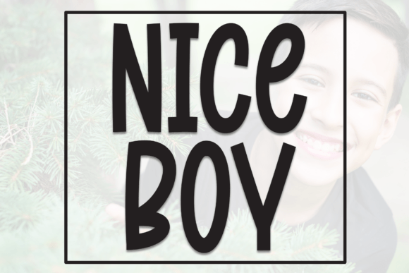 Nice Boy: The Playful Display Font for Inviting Web Experiences