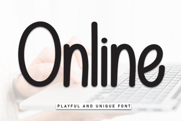 Online Handwritten Display Font for Creative Branding