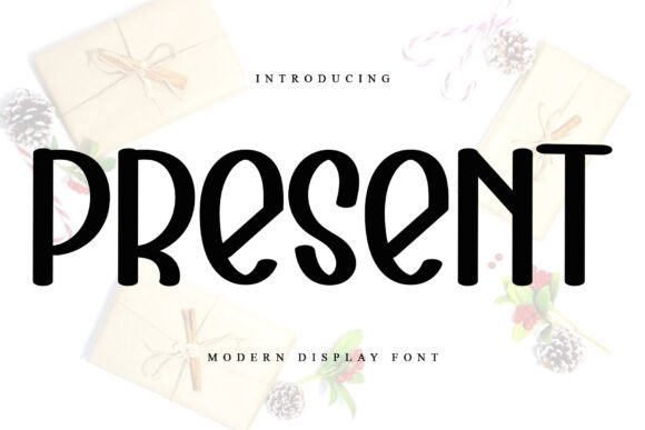 Present: The Festive Typeface for Holiday Branding
