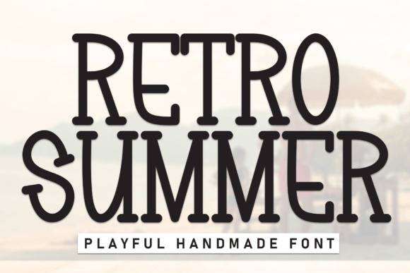 Rerto Summer: The Charming Display Font for Warm Designs