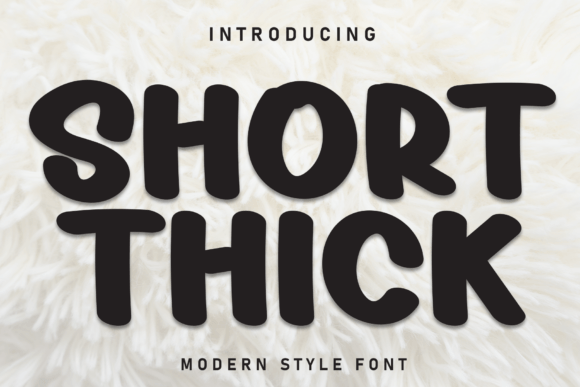 Short Thick: The Bold Typeface for Powerful Editorial Design