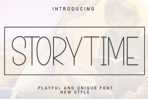 Storytime: A Handwritten Display Typeface for Engaging Editorial Design