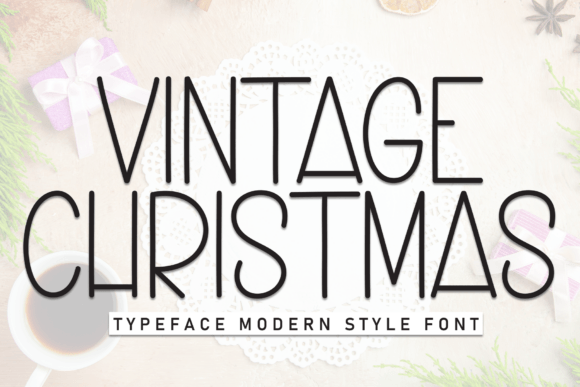 Vintage Christmas: The Elegant Display Font for Holiday Campaigns
