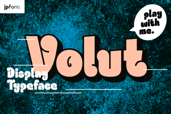 Volut: The Charming Display Font for Bold Campaigns