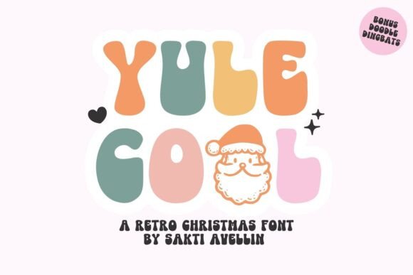 Yule Cool: The Retro-Whimsical Display Font for Holiday Creations